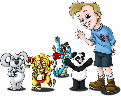 The Back Cover Of Riley And The Grumpy Wombat - The Back Cover Of Riley And The Grumpy Wombat (543x480)