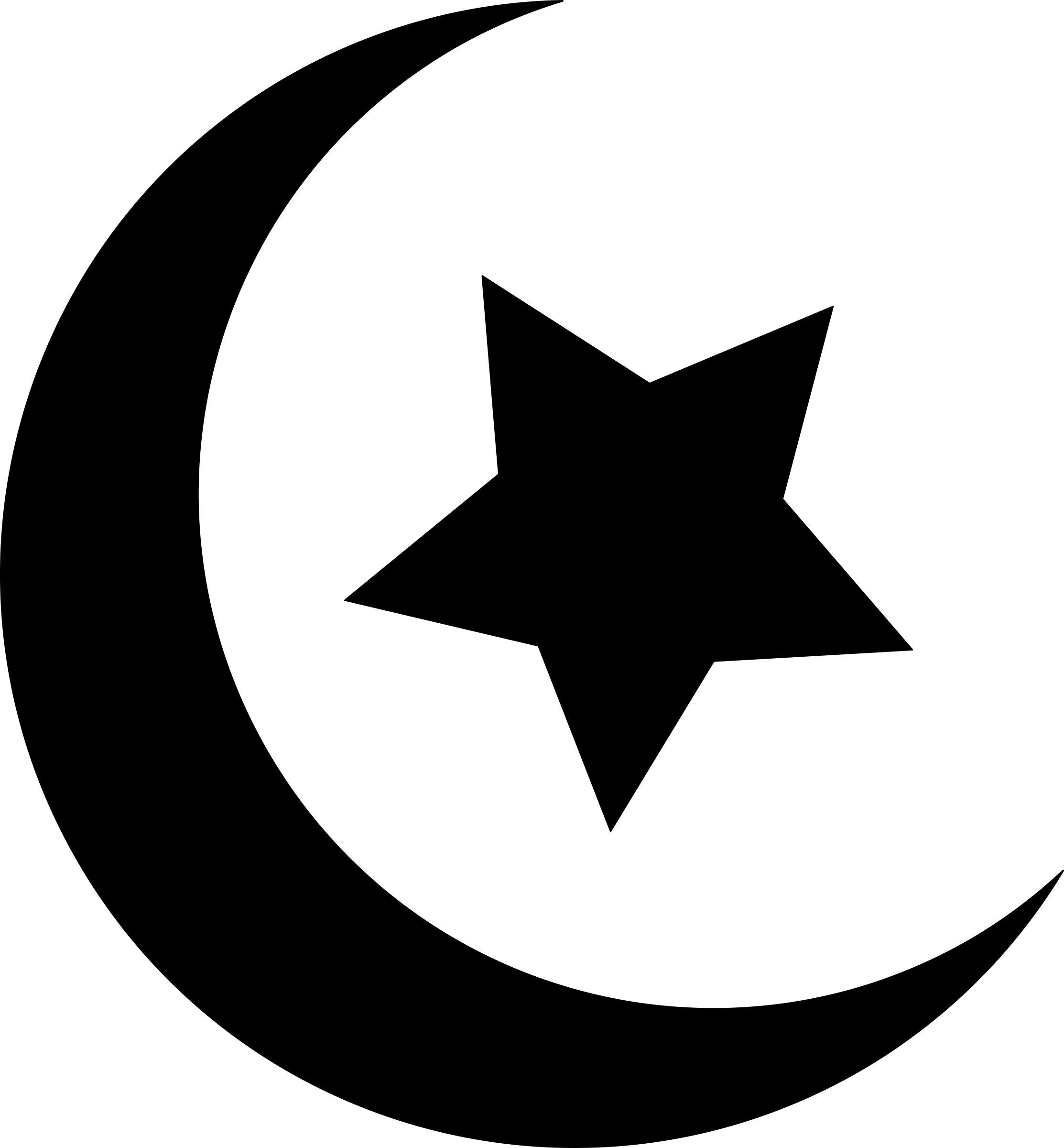 Star And Crescent Symbols Of Islam Computer Icons - Star And Crescent Symbols Of Islam Computer Icons (2226x2400)