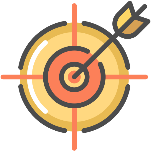 Dart Clipart Achieved Target - Dart Clipart Achieved Target (512x512)