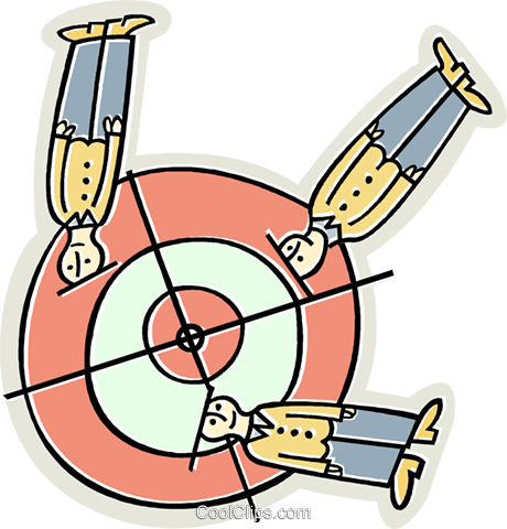 Dartboard Livre De Direitos Vetores Clip Art Ilustração - Dartboard Livre De Direitos Vetores Clip Art Ilustração (460x480)