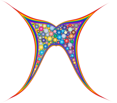 Butterfly Abstract Art Computer Icons Rainbow - Butterfly Abstract Art Computer Icons Rainbow (386x340)