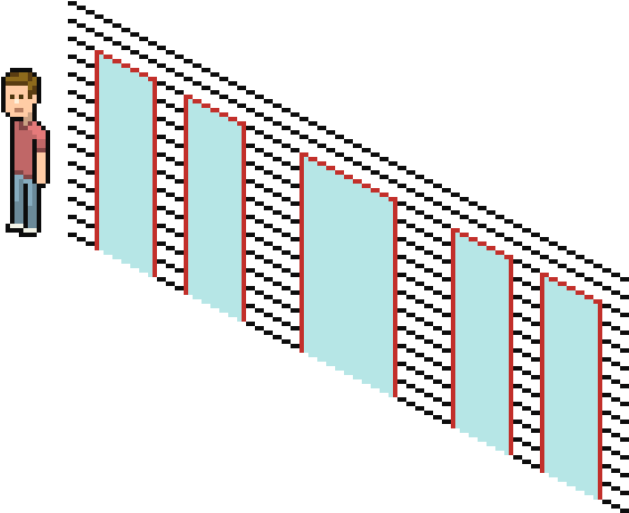 Building Width Based On Windows Door - Building Width Based On Windows Door (600x550)
