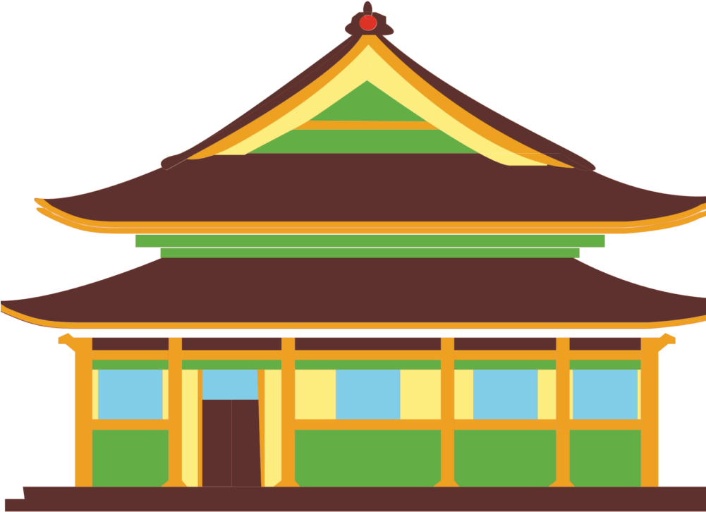 Clip Art Chinese Building Clipart - Clip Art Chinese Building Clipart (1000x766)