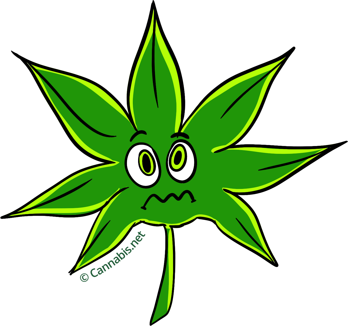 Marijuana Clipart Daun - Marijuana Clipart Daun (1381x1297)