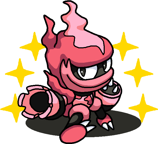 Shiny Magmortar Mega Powered - Shiny Magmortar Mega Powered (650x650)