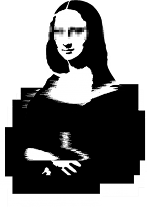 Koszulka Męska Mona Lisa - Koszulka Męska Mona Lisa (298x420)