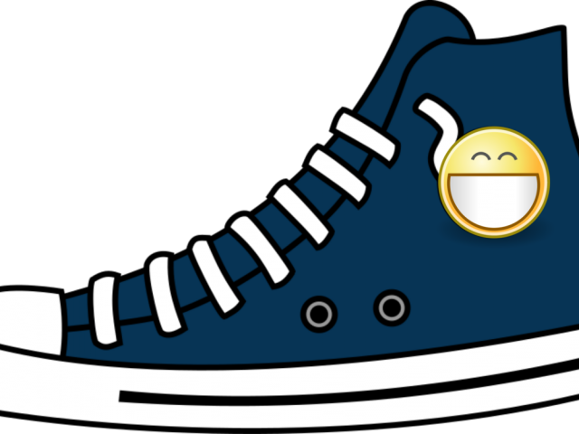 Gym Shoes Clipart High Top - Gym Shoes Clipart High Top (640x480)
