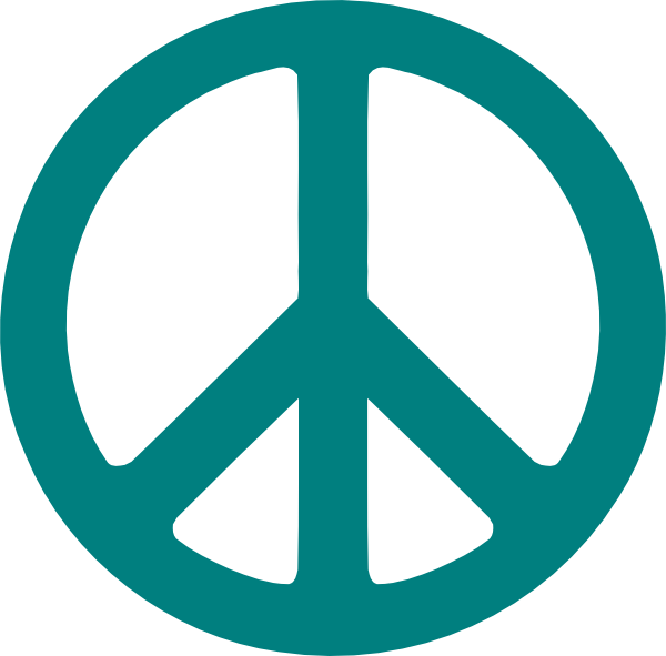 Peace Sign Clip Art At Clker Com Vector Clip Art Online - Peace Sign Clip Art At Clker Com Vector Clip Art Online (600x591)