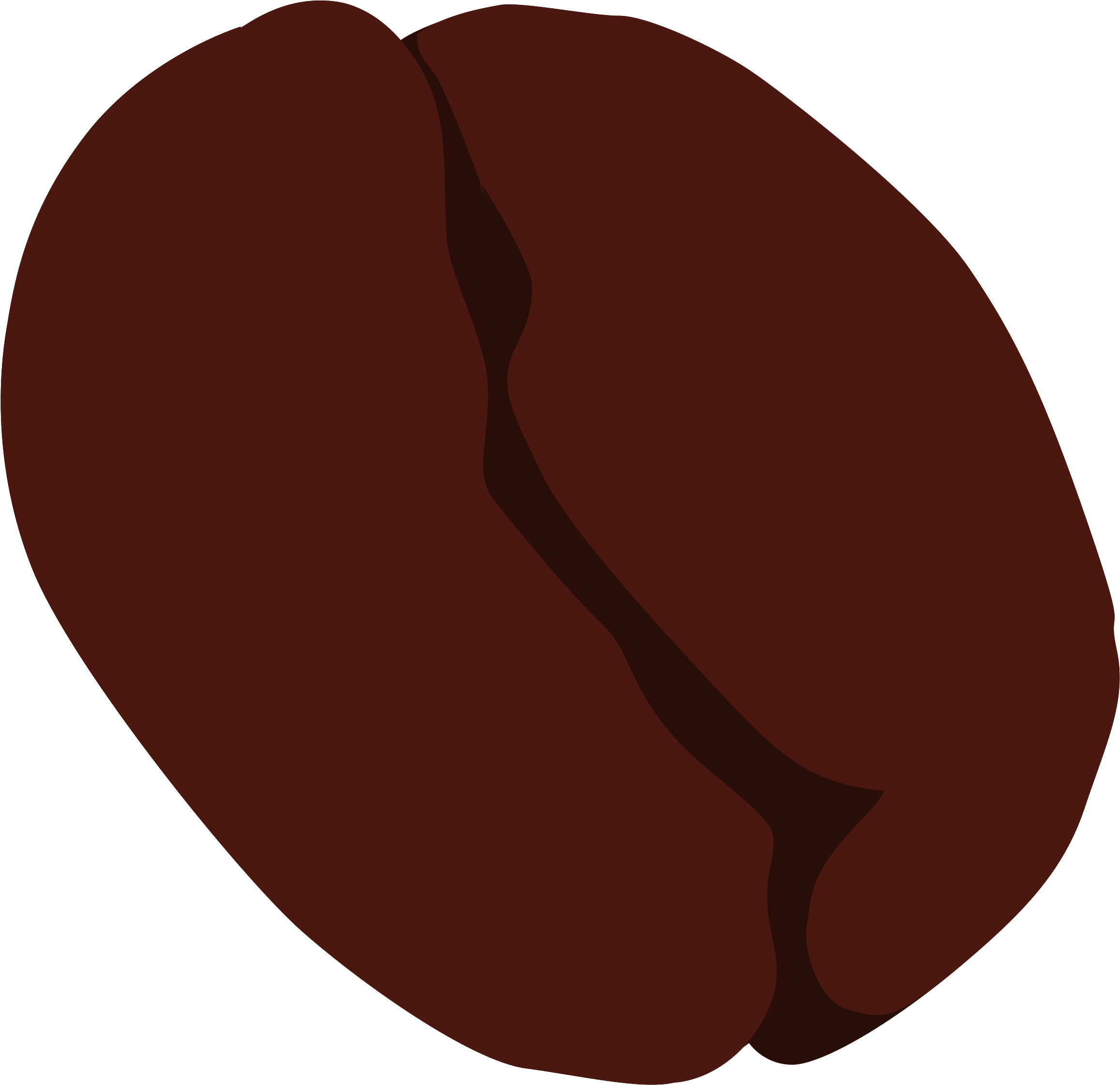 Coffee Bean Clip Art - Coffee Bean Clip Art (2400x2400)