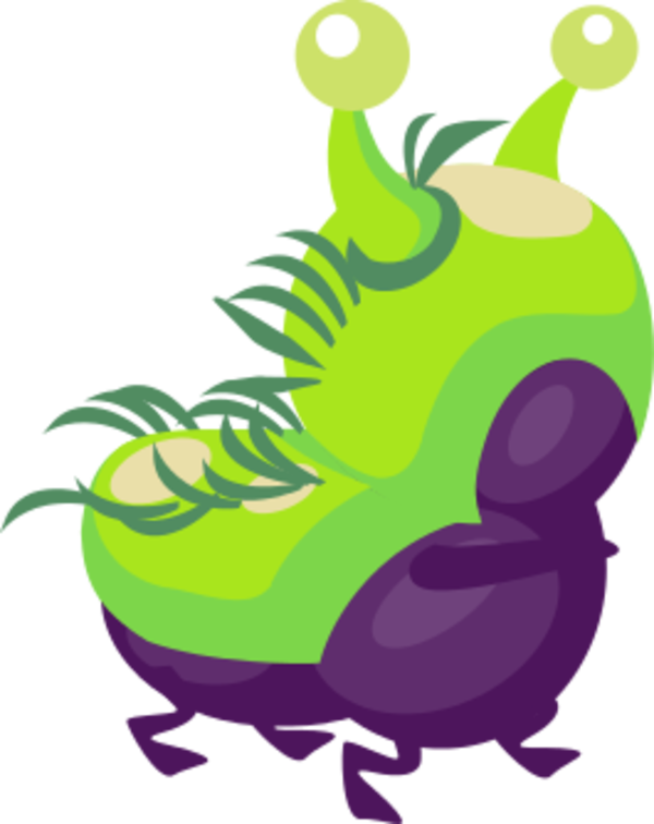 Glitch Clipart Caterpillar - Glitch Clipart Caterpillar (600x756)