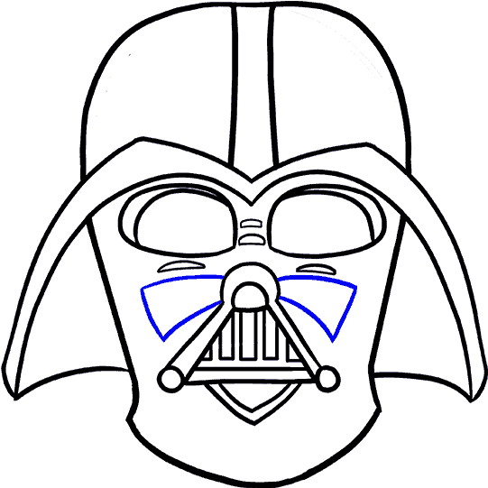 Freeuse Library How To Draw Darth Vader In A - Freeuse Library How To Draw Darth Vader In A (678x600)