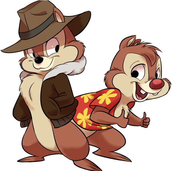 Chip And Dale Images Chip Dale Rescue Rangers Clipart - Chip And Dale Images Chip Dale Rescue Rangers Clipart (625x600)