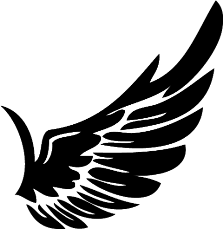 Vinilo Coche Ala Tattoo And Tattos Pegatinas - Vinilo Coche Ala Tattoo And Tattos Pegatinas (458x458)