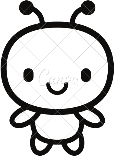 Library Cute Bug Drawing At Getdrawings - Library Cute Bug Drawing At Getdrawings (550x550)