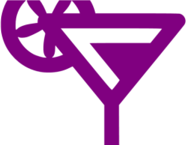 Cocktail Clipart Purple Cocktail - Cocktail Clipart Purple Cocktail (640x480)