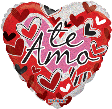 Globo Te Amo Corazones - Globo Te Amo Corazones (368x368)