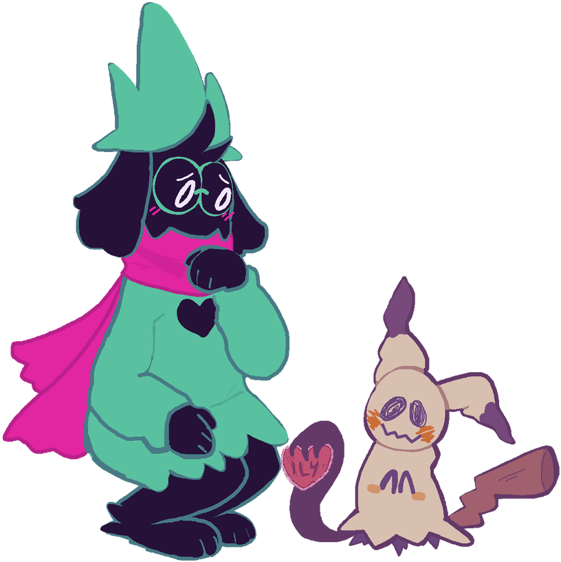 Ralsei And Mimikyu Best Friends Forever By Princelotors - Ralsei And Mimikyu Best Friends Forever By Princelotors (943x847)