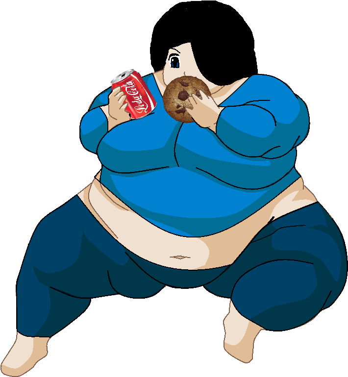 Fanyoshibleu Fat By Kidpaddleetcie On Deviantart - Fanyoshibleu Fat By Kidpaddleetcie On Deviantart (800x800)