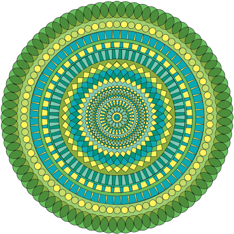 Abstract Shapes Clipart (500x500)