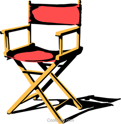 Director's Chair Image Free Transparent Image Hq - Director's Chair Image Free Transparent Image Hq (399x407)