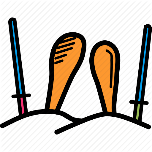 Ski Clipart Skii - Ski Clipart Skii (512x512)