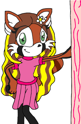 Gwen The Red Panda By Erik The Okapi - Gwen The Red Panda By Erik The Okapi (300x400)