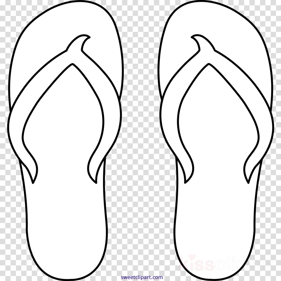 Download Flip Flops Coloring Pages Clipart Colouring - Download Flip Flops Coloring Pages Clipart Colouring (900x900)