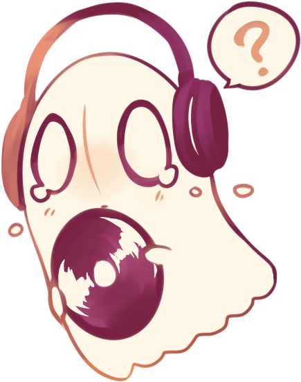 E Excuse Me H Hi My Name Is Napstablook I Like Listening - E Excuse Me H Hi My Name Is Napstablook I Like Listening (449x573)