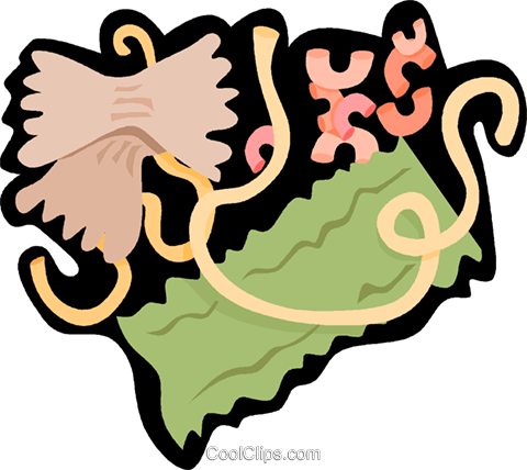 Pasta, Noodles Royalty Free Vector Clip Art Illustration - Pasta, Noodles Royalty Free Vector Clip Art Illustration (480x428)