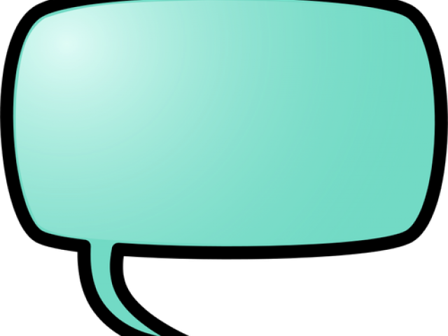 Speech Bubble Clipart Side - Speech Bubble Clipart Side (640x480)