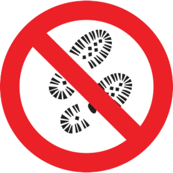 Entering The Cabins With Dirty Shoes Is Forbidden - Entering The Cabins With Dirty Shoes Is Forbidden (600x600)