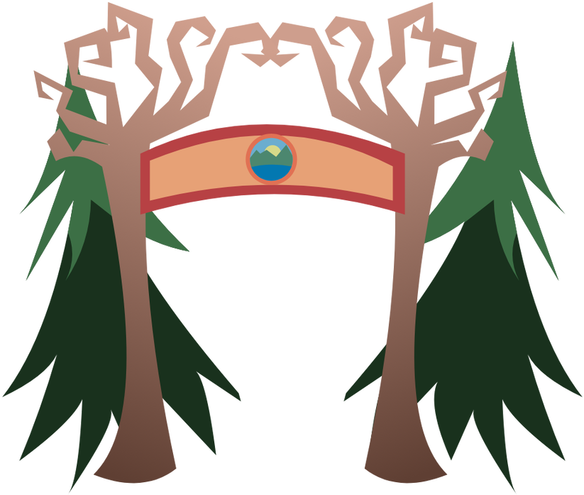Equestria Girls Camp Everfree Mini Sign Icon By Santamouse23 - Equestria Girls Camp Everfree Mini Sign Icon By Santamouse23 (894x894)