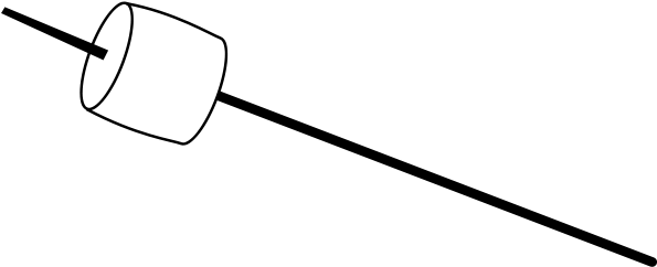 Free Marshmallow On Stick - Free Marshmallow On Stick (800x320)