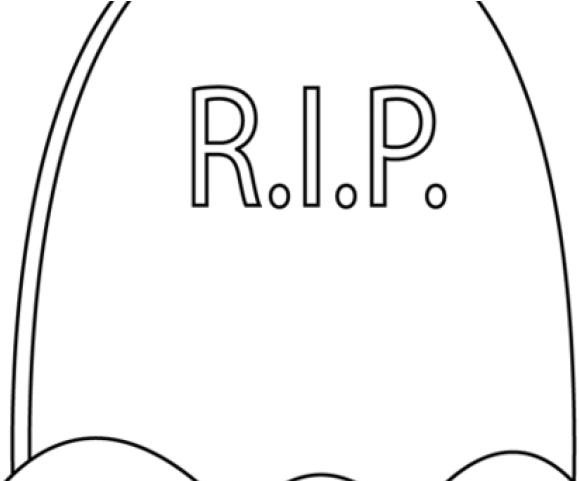 Tombstone Clipart Rest In Peace - Tombstone Clipart Rest In Peace (640x480)