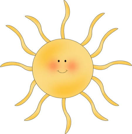 Half Sun Clipart 87248 - Half Sun Clipart 87248 (450x457)