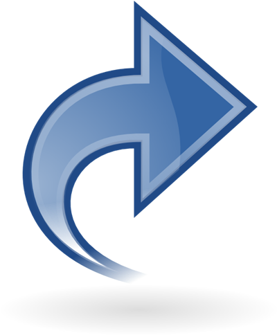 Clip Art Arrow Blue Forward Right Dynamic Next Ok - Clip Art Arrow Blue Forward Right Dynamic Next Ok (512x512)