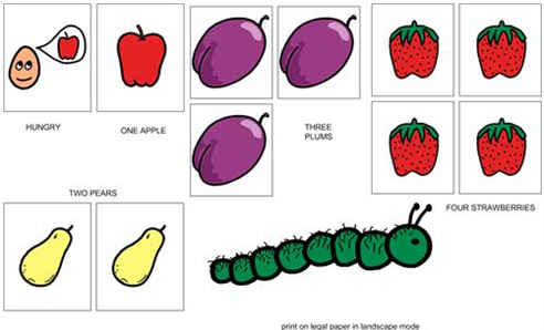 Boardmaker Online Very Hungry Caterpillar - Boardmaker Online Very Hungry Caterpillar (491x393)