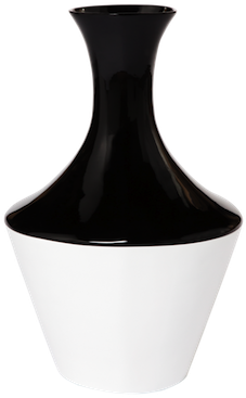 Clip Art Cardboard Sculpture Vase Black - Clip Art Cardboard Sculpture Vase Black (500x400)