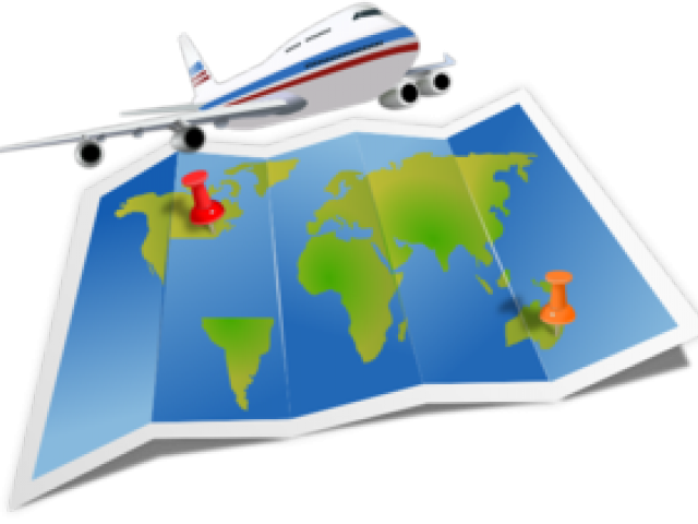 Travel Clipart Airplane - Travel Clipart Airplane (640x480)