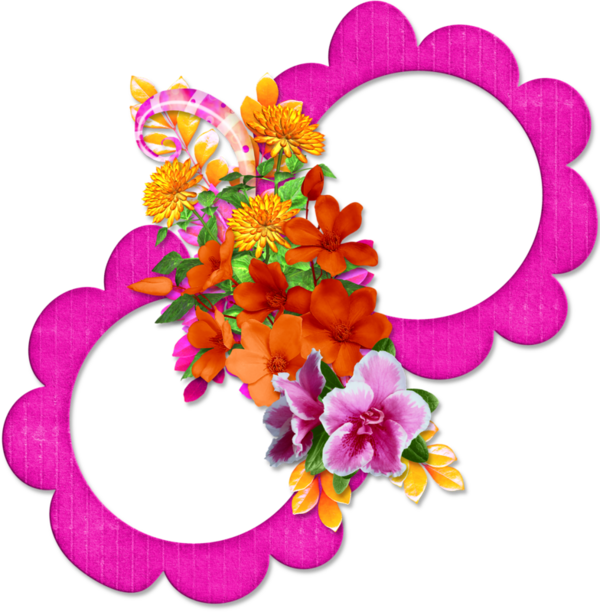 Frame Clipart, Flower Frame, Havaianas, Clip Art, Banners, - Frame Clipart, Flower Frame, Havaianas, Clip Art, Banners, (600x612)