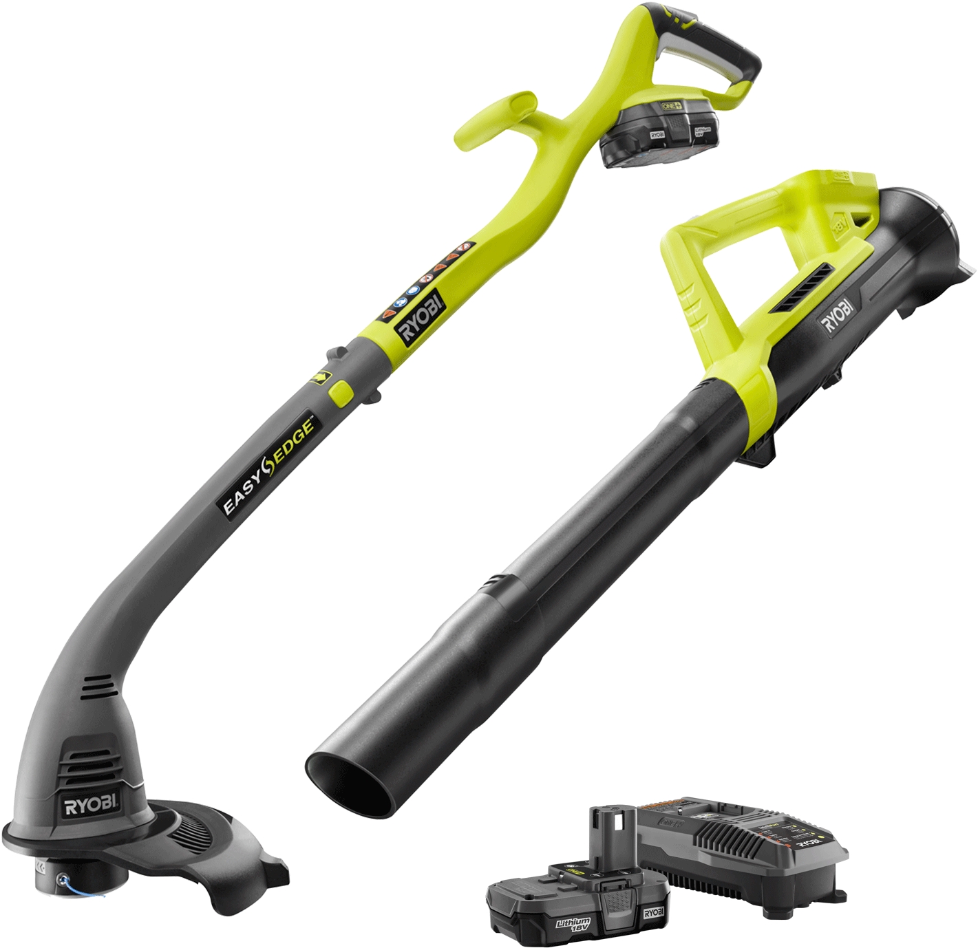 18v One ™ String Trimmer And Cordless Blower Combo - 18v One ™ String Trimmer And Cordless Blower Combo (1500x1736)