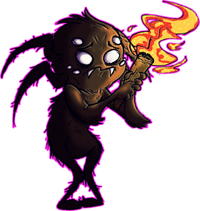 Fanart Of Webber From The Game Don't Starve Sketch - Fanart Of Webber From The Game Don't Starve Sketch (400x423)