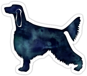 Red Setter Clipart Watercolor - Red Setter Clipart Watercolor (375x360)
