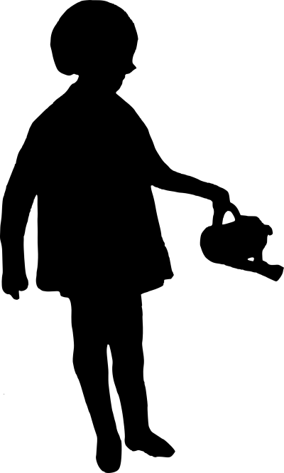 Girl Silhouette - Girl Silhouette (400x664)