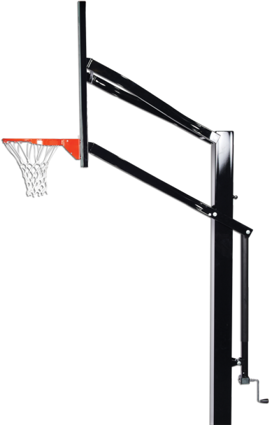 Basketball Hoop Side View Png Transparent Basketball - Basketball Hoop Side View Png Transparent Basketball (600x902)