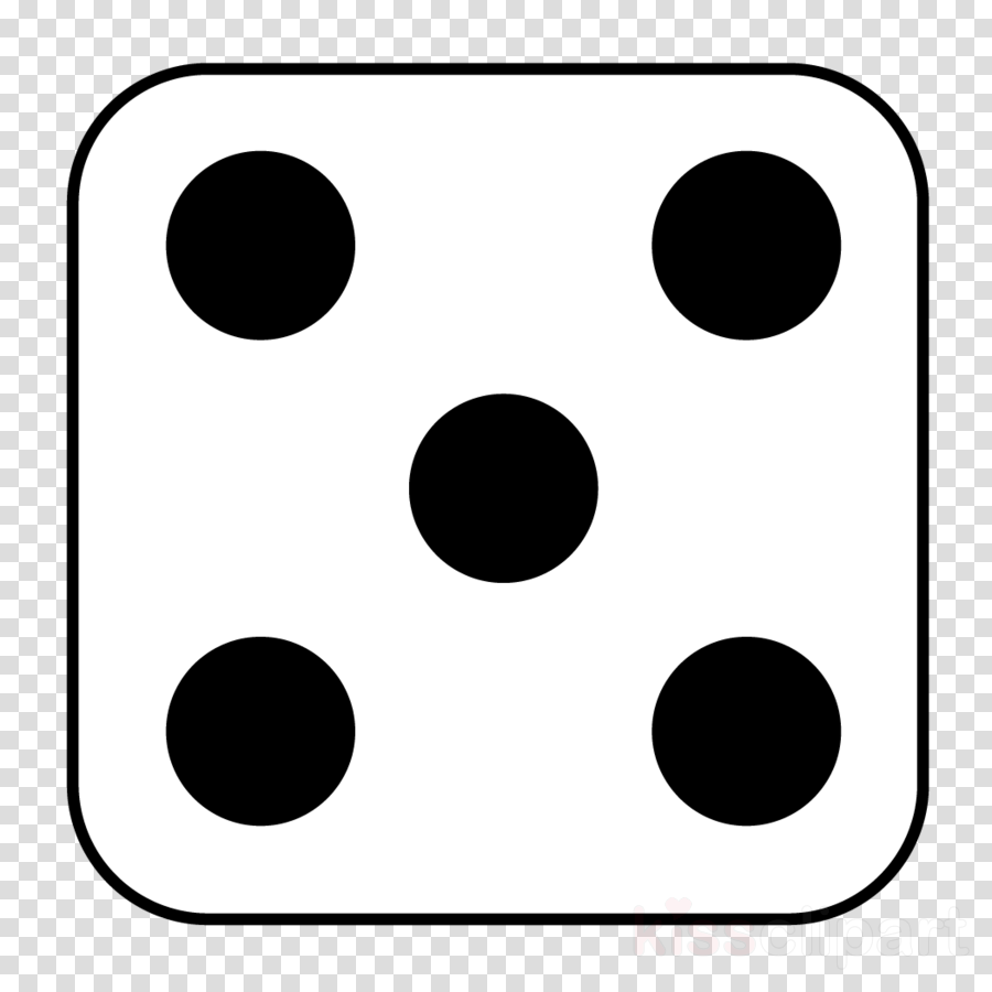 Terningkast 5 Clipart Dice Throw Number - Terningkast 5 Clipart Dice Throw Number (900x900)