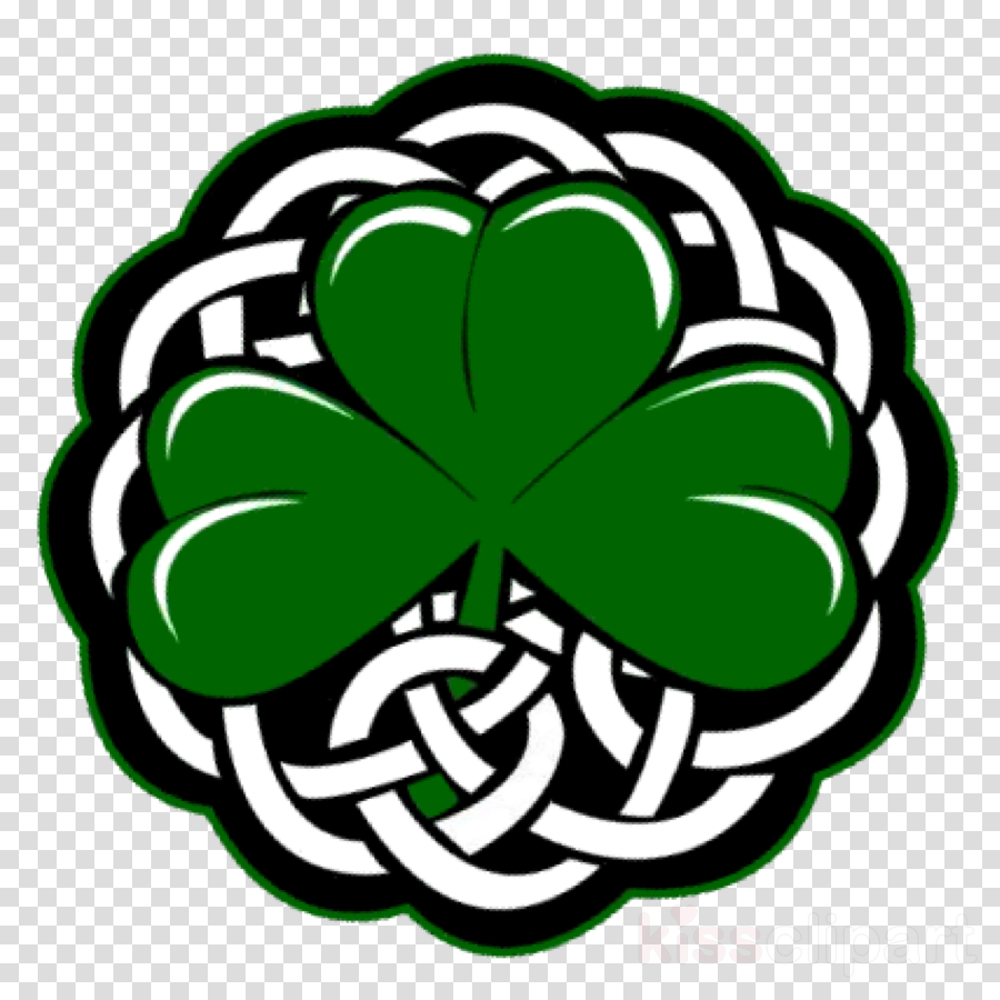 Celtic Shamrock Throw Blanket Clipart Scruffy's Irish - Celtic Shamrock Throw Blanket Clipart Scruffy's Irish (900x900)