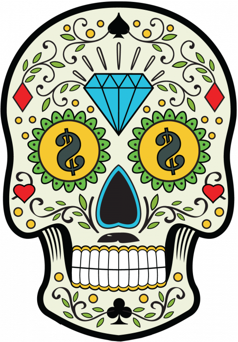Tete De Mort Mexicaine - Tete De Mort Mexicaine (487x700)