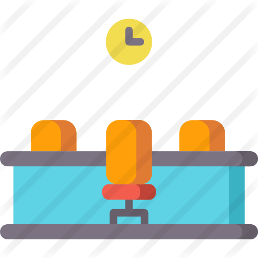 Meeting Room Free Icon - Meeting Room Free Icon (512x512)