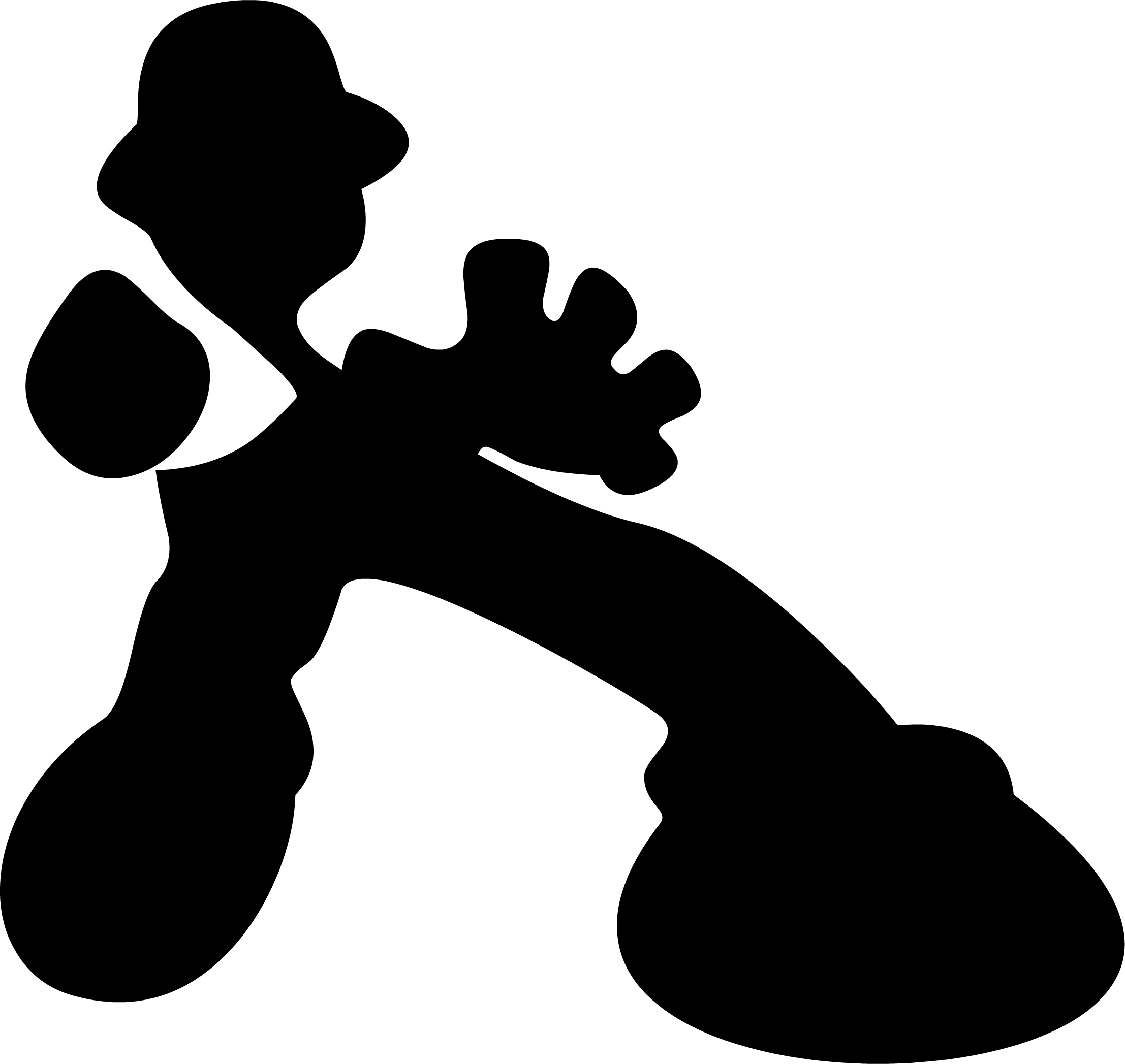 Itt Draw On Top Of The Ffr Dude Silhouette - Itt Draw On Top Of The Ffr Dude Silhouette (2214x2095)